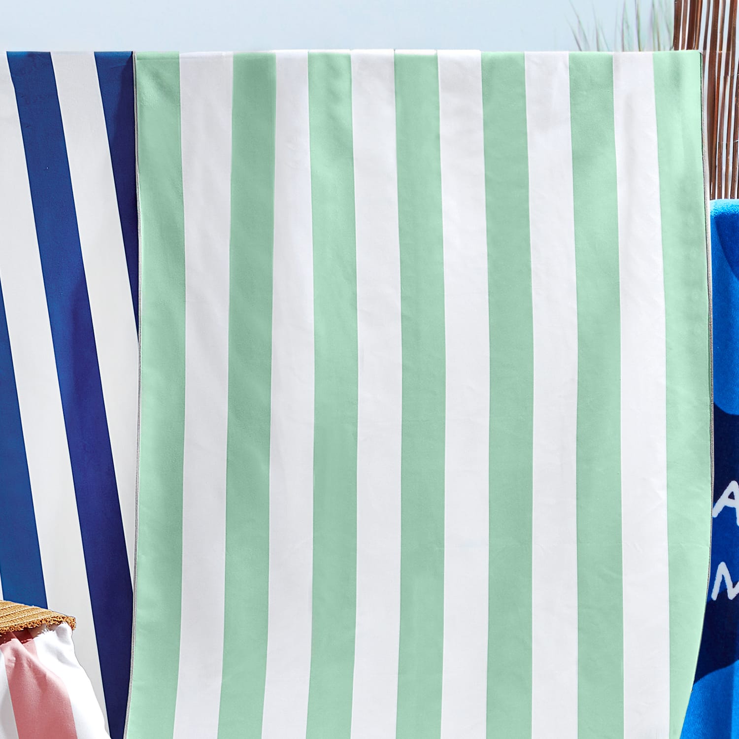 Hello Summer Quick Dry Microfibre Beach Towel, product image 2