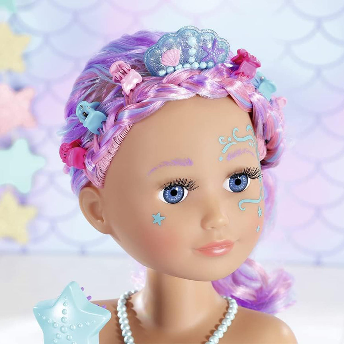 Baby Born Sister Styling Mermaid Head, product image 3