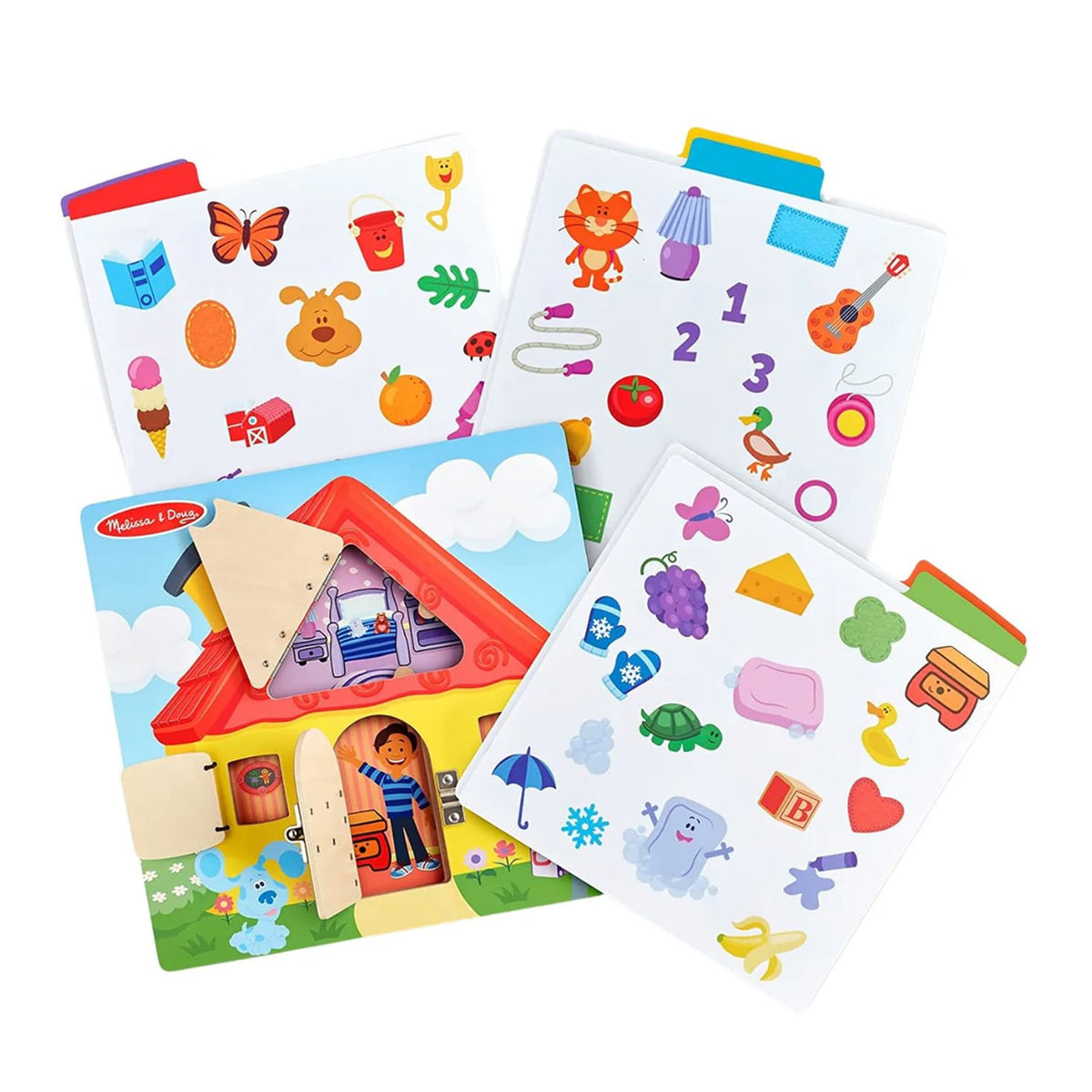 Melissa & Doug Blues Clues & You! Wooden Lift-The-Flap Activity Board, product image 3