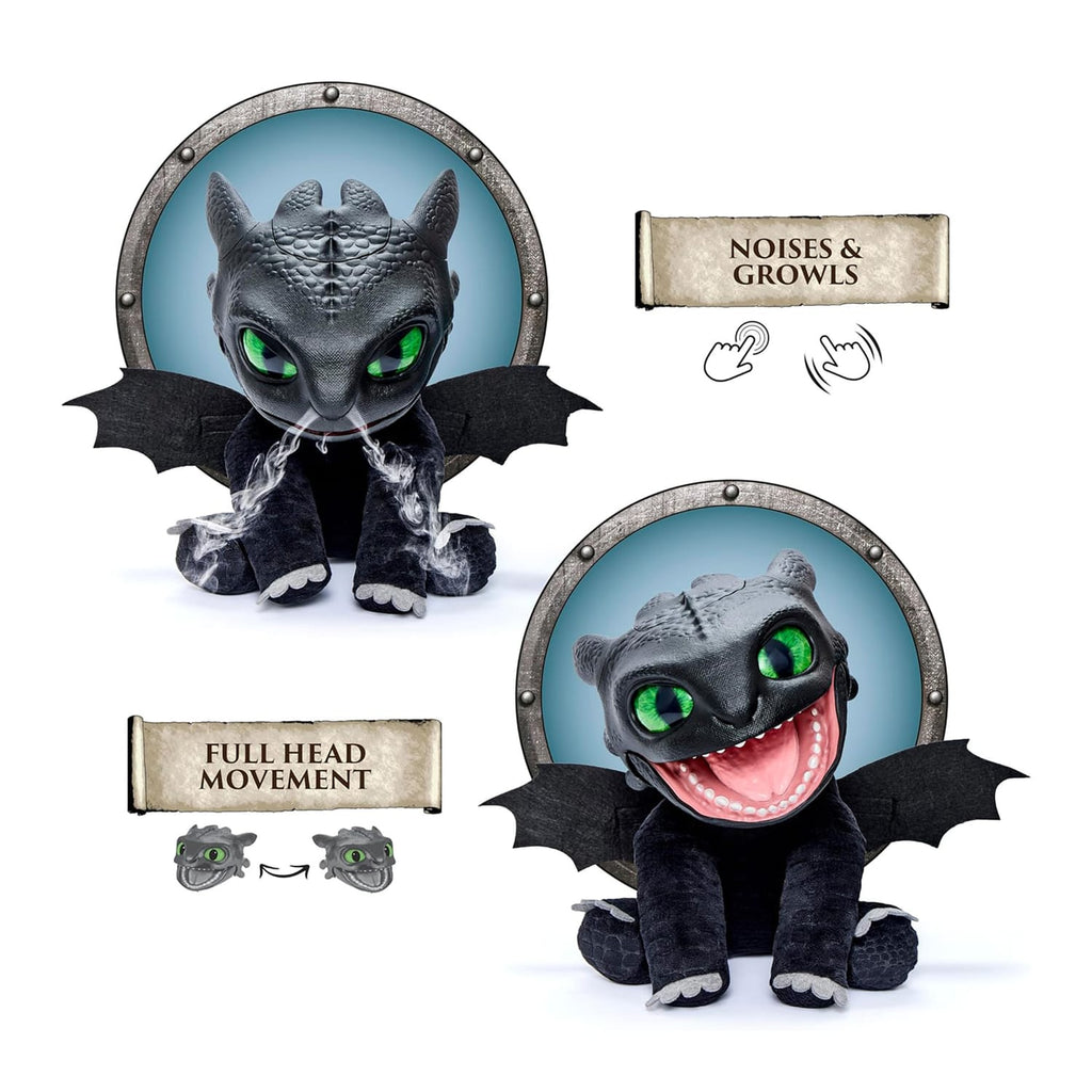 How To Train Your Dragon Puppetronic RealFX Interactive Figure - Toothless, product image 6