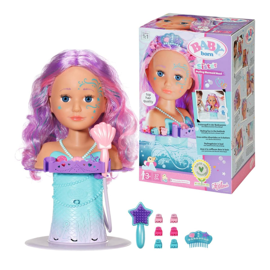 Baby Born Sister Styling Mermaid Head