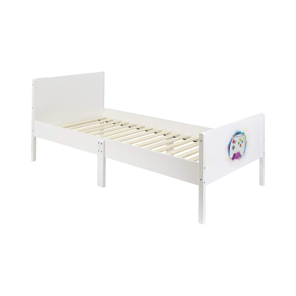 Liberty House Toys Kids White Single Bed – Gaming, product image 7