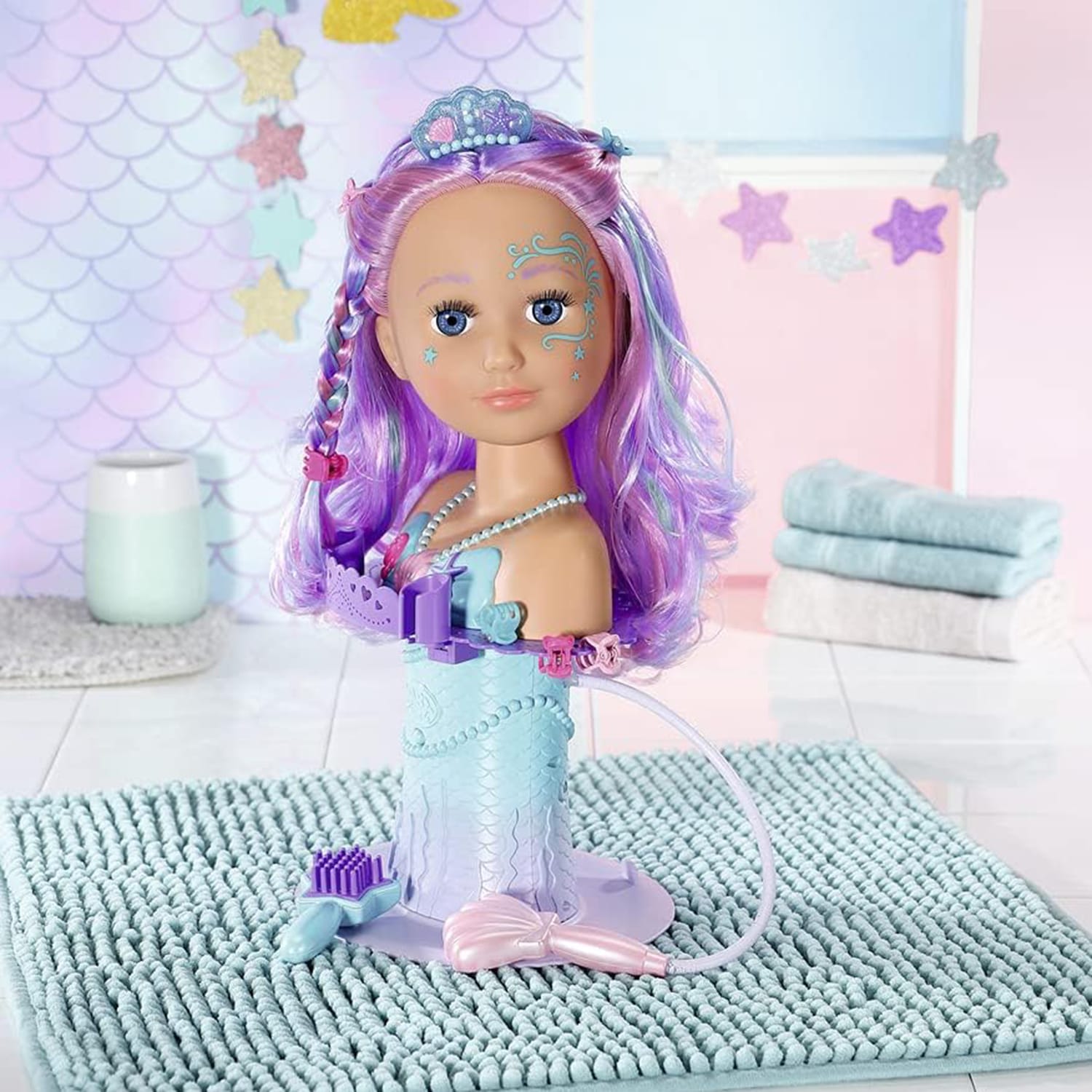 Baby Born Sister Styling Mermaid Head, product image 2