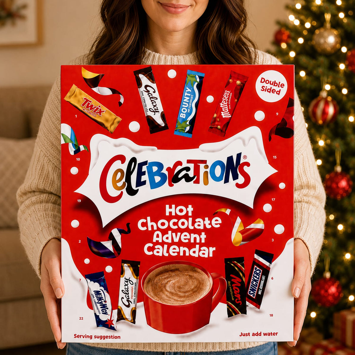 Celebrations Hot Chocolate Advent Calendar 600g
