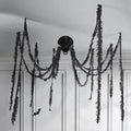 Hallow Scream Giant Spider Decoration