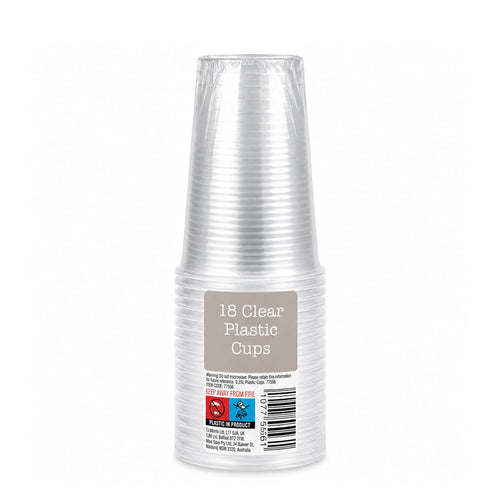 18 Plastic Cups