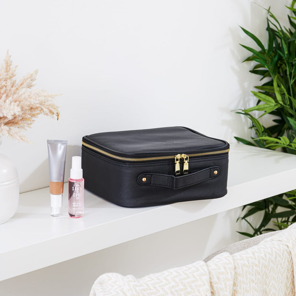 Portable Cosmetic Case with LED Mirror, product image 4
