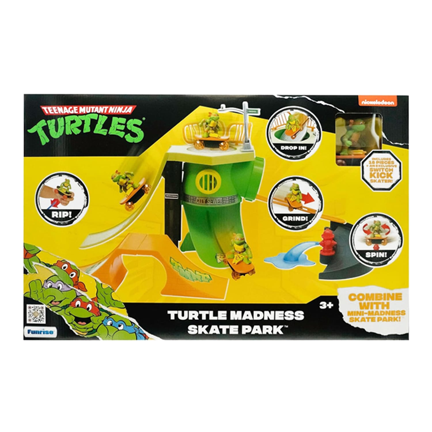 Teenage Mutant Ninja Turtles Turtle Madness Skatepark, product image 2