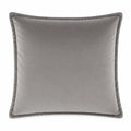 Home Collections Silver Velvet Cushion 45 x 45cm