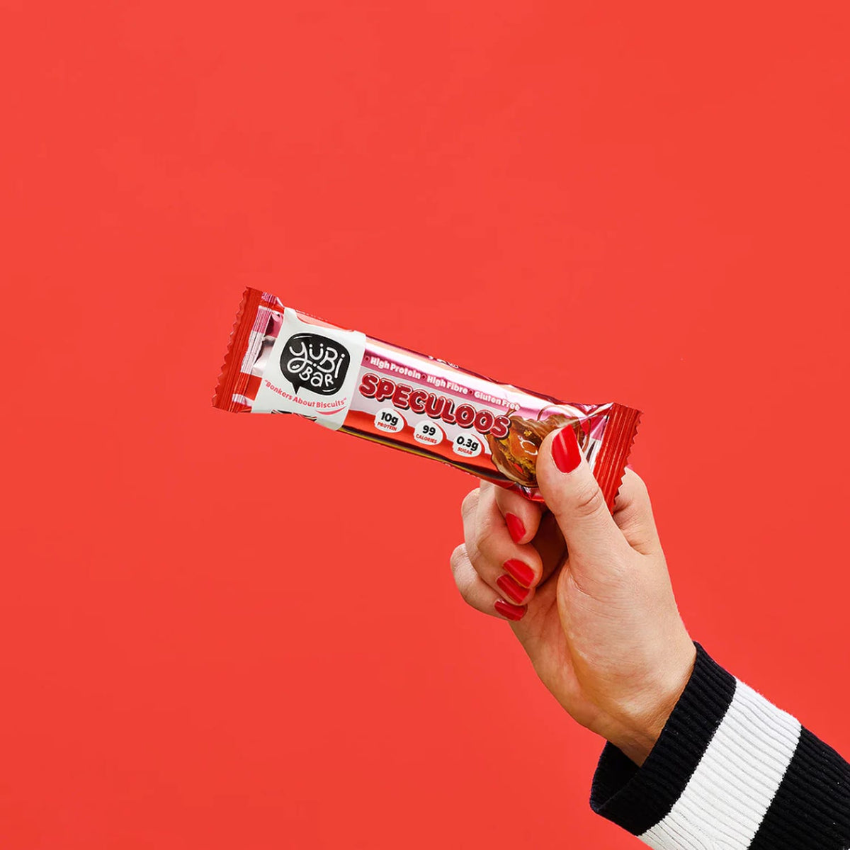 Yubi Bar Plant Based Chocolate Bar - Speculoos x12, product image 3